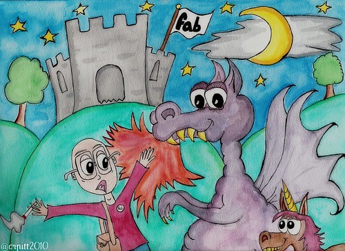 Peter and the Dragon (plus unicorn)
