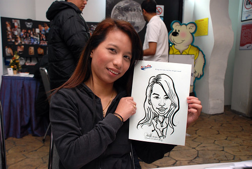 Caricature live sketching for Snow City Winter Wonderland Activities- Day 3 - 9