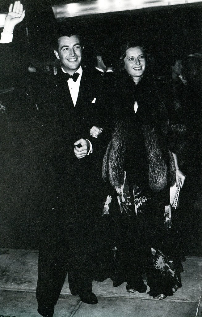 Robert Taylor and Barbara Stanwyck