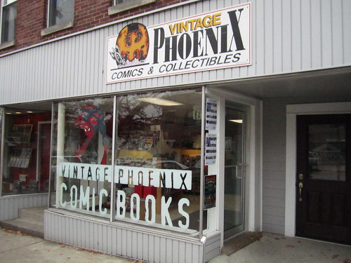 The Vintage Phoenix in Bloomington.  Go there, get comics.