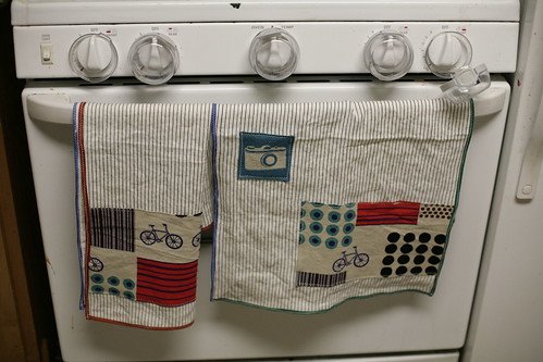 Linen hand towels for Dad