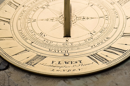 Brass Sundial (detail)