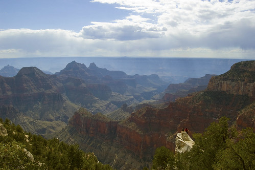 View from the Grand Canyon Lodge