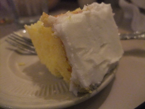 Yellow Cake at TAT Ristorante