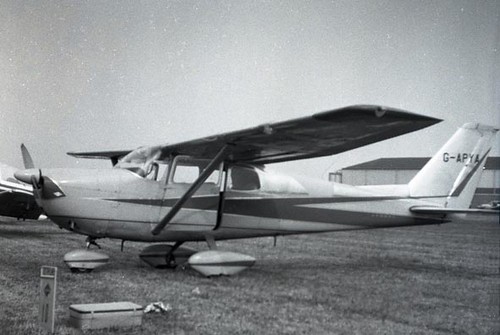 web2 G-APYA Cessna 175 4-6-1960