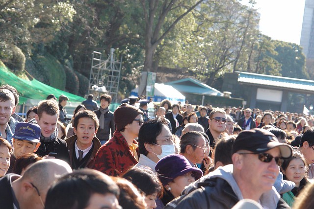 the General Public to the Palace for the New Year Greeting : January 2, 2011