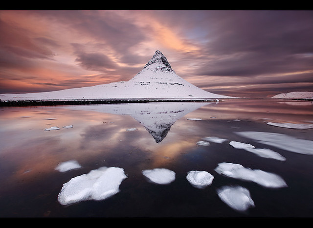Pyramid Mountain - Kirkjufell at Snæfellsnes, Iceland