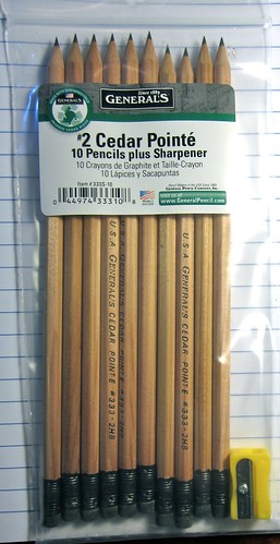 Cedar Pointe Pencils from Fred Meyer