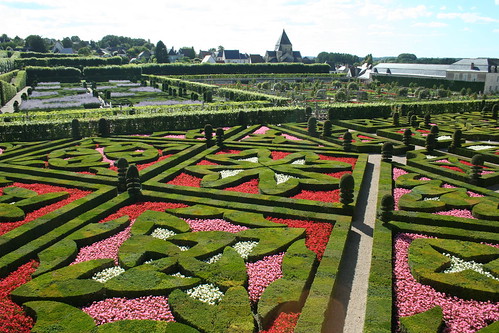 Jardin Francais - French gardens, in Villandry