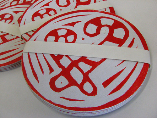 Candy Cane Coasters