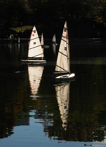 Model Boats on Conservatory Water