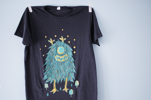 Glow in the dark T-Shirt by Hieng Tang