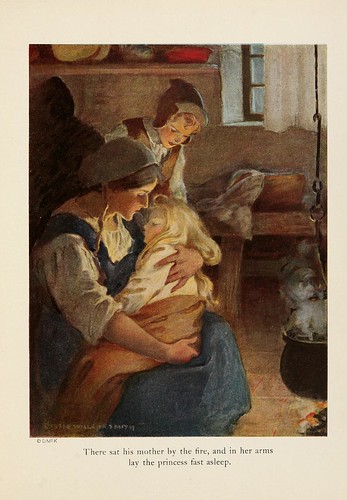 030-The princess and the goblin 1920-ilustrado por Jessie Willcox Smith
