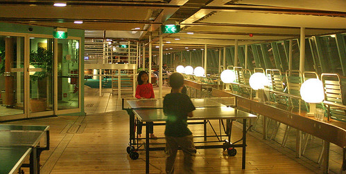 Ping pong never looked so glamorous