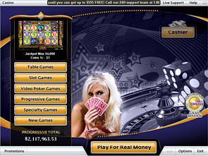 Grand Vegas Casino Lobby