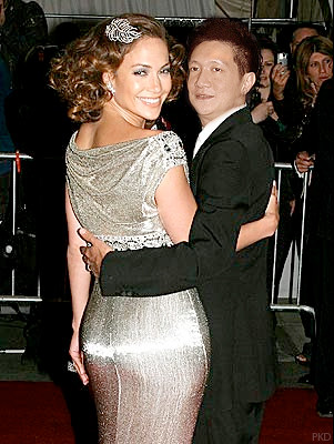 Jonal Chong with Jennifer Lopez