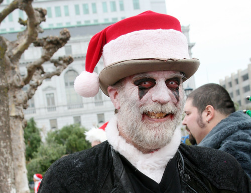 Scary Santa Scrooge