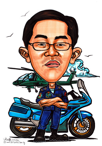 Caricature for Singapore Airforce 07122010