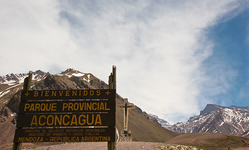 Aconcagua of the various routes