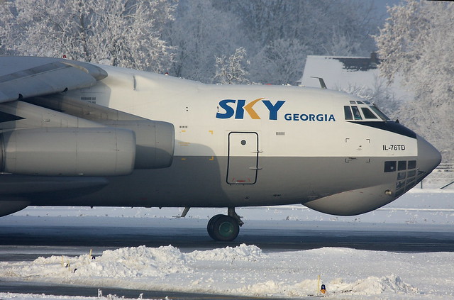 IL-76TD der SKY Georgia