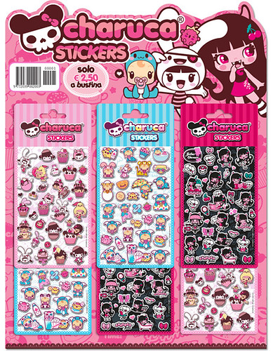 Charuca mini stickers
