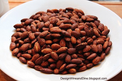 Roasted Almonds in a Bowl