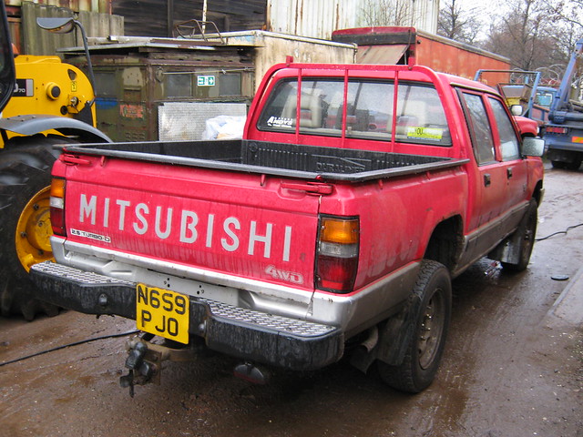 1996 l200 mitsubishi 2477cc n659pjo