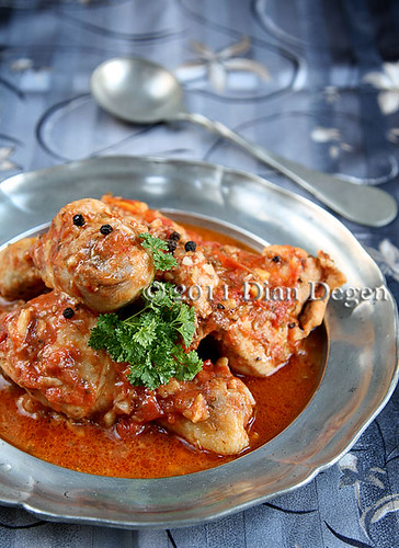 Ayam Pedas Masak Jahe Gaya India