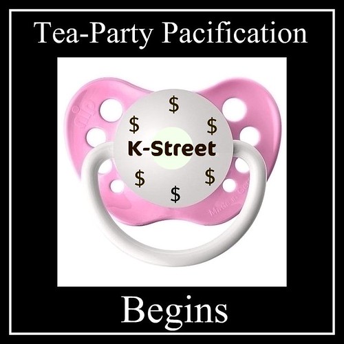 Tea party pacifier