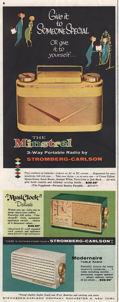 The Minstrel Radio ad