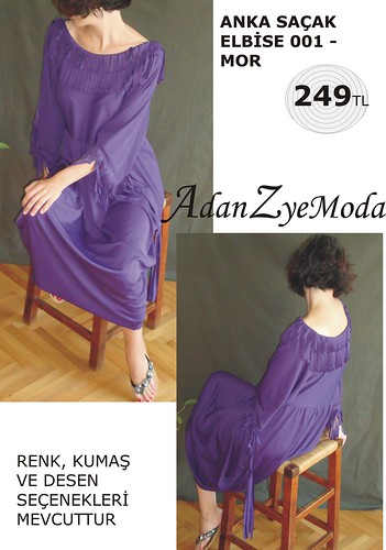 Anka Sacak Elbise 001 purple-B