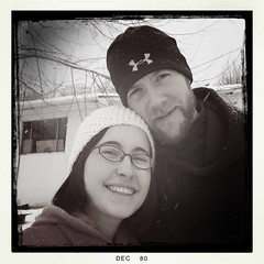 Us in the snow
