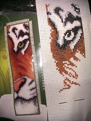 Day 1. Tiger bookmark 2