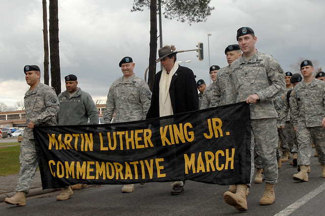 Martin Luther King Commemorative March, U.S. Army Garrison Kaiserslautern, Germany, Jan. 19, 2011