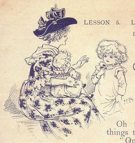 Little Darling's Lesson Book, 1890s - 6a