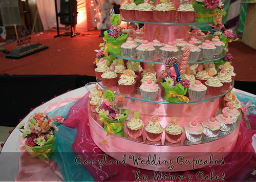 candyland wedding cupcakes candy tree