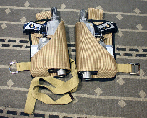 Holster for the Nerf N-strike Steampunk mod