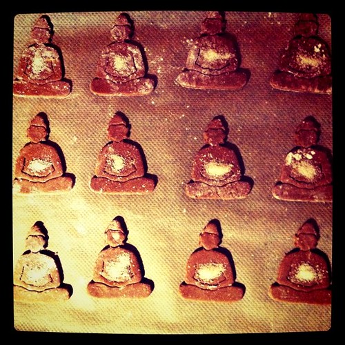 gingerbread buddhas