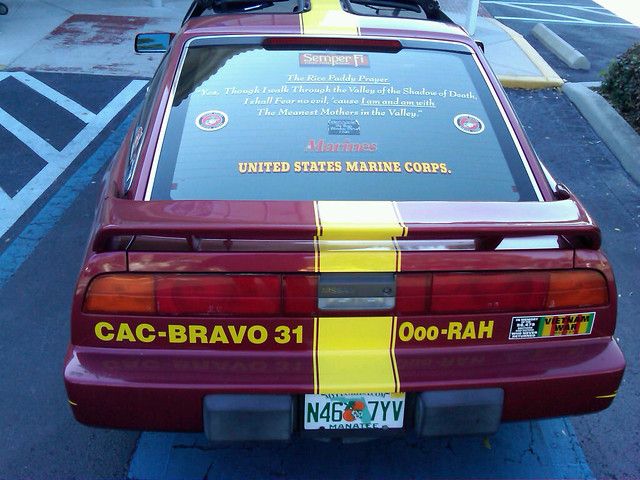 Adventures in Traffic - USMC Car