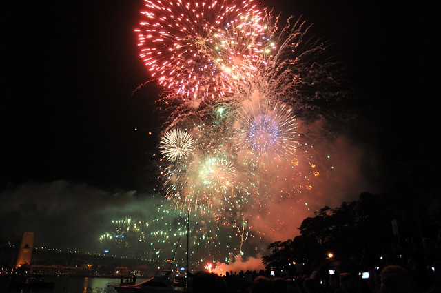 2010 Sydney NYE fireworks