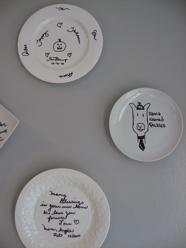 Decorated Marker Plates
