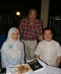 with DAP Senator Tunku Aziz & Bukit Bendera MP Liew Chin Tong