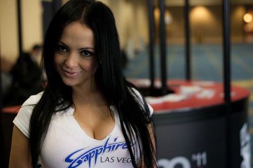 Sapphire Convention Promo Girl from AVN 2011