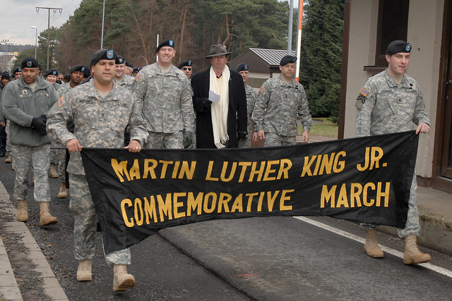 Martin Luther King Commemorative March, U.S. Army Garrison Kaiserslautern, Germany, Jan. 19, 2011