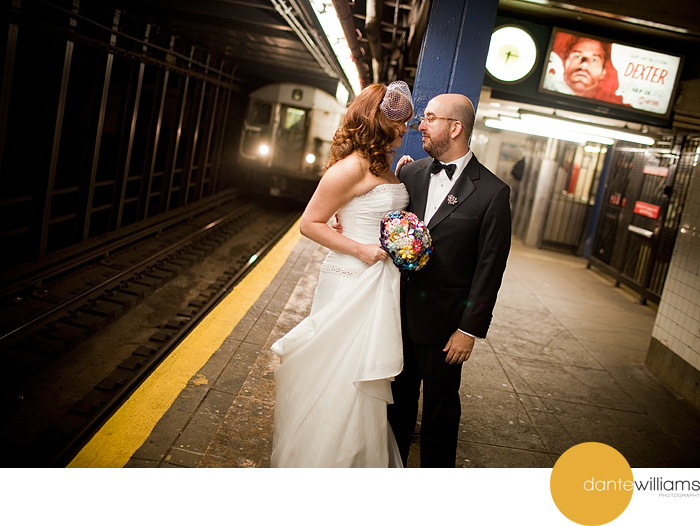 NYC Subway Wedding 2