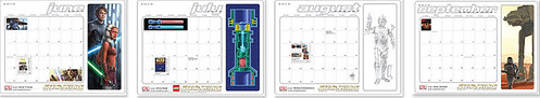 DK's Summer of Star Wars Calendar