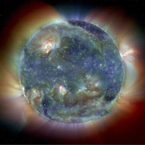 SOHO image of the sun