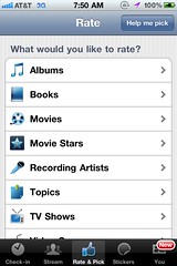 TV/Movie Check-in Apps