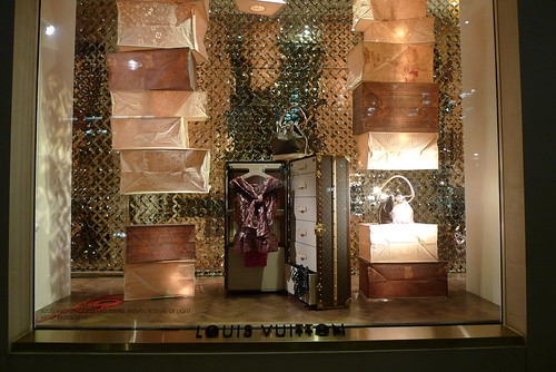 Vitrines Louis Vuitton - Londres, novembre 2010