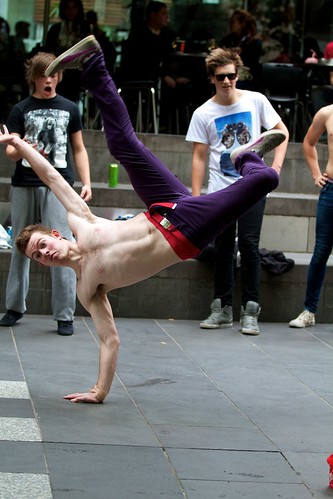 Melbourne Breakdance freak out!